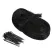 4 x 5m Black Nylon Anti-Bird Netting with 50 Cable Ties