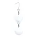 8 PCS Reflector Mirror Bird Scare Device, Round Hanging