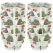 2-Pack Bird Netting Plant Covers, 39 x 20in, Zipper & Drawstring, White