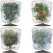 Garden Mesh Netting Plant Cover with Drawstring, 19.7 x 29.5in, 63 x 90.6in, 2 Pack