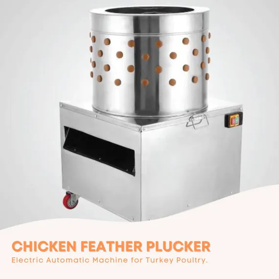 Free Shipping 50cm Chicken Feather Plucker Machine Electric Automatic Poultry image: 1