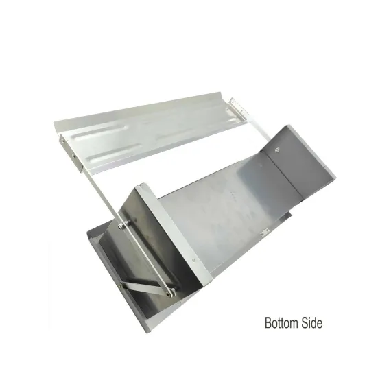 6.5L Automatic Chook Chicken Feeder Poultry Auto Treadle Galvanised Metal Coop image: 5