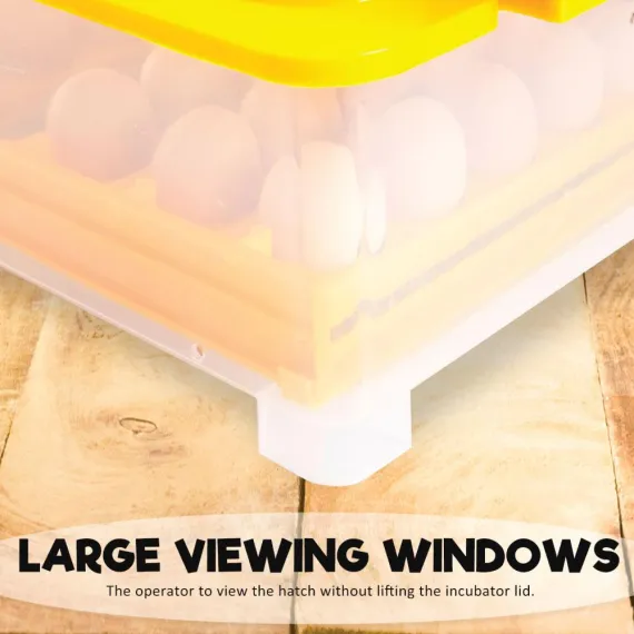 Rooster Farms Electric 96 Egg Incubator + Accessories for Chicken Quail Duck image: 10