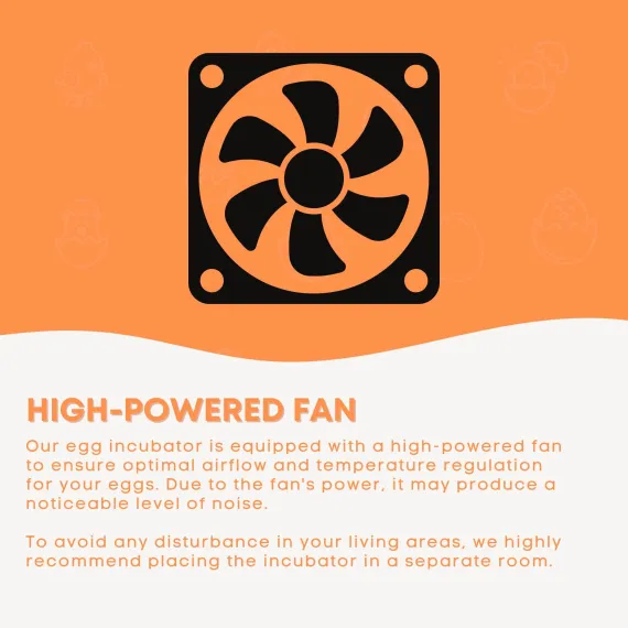 Rooster Farms Electric 60 Egg Incubator + Accessories for Chicken Quail Duck image: 2