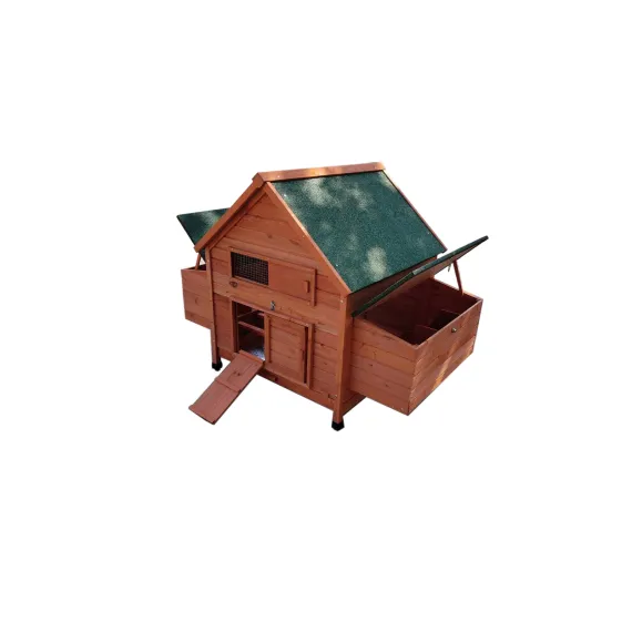 YES4PETS XL Chicken Coop Rabbit Hutch Ferret Cage Hen Chook Cat Kitten House With Run image: 6