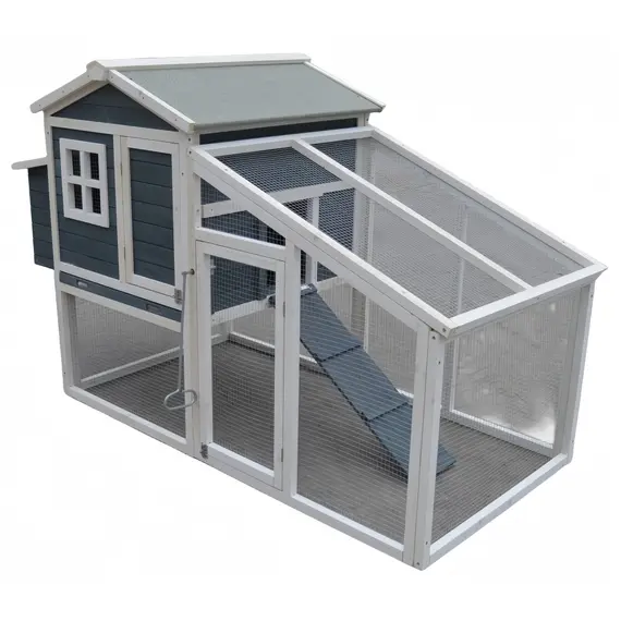 YES4PETS Large Chicken Coop Rabbit Guinea Pig Hutch Ferret House Chook Hen House Run