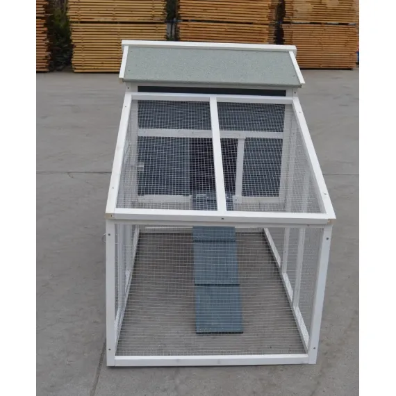 YES4PETS Large Chicken Coop Rabbit Guinea Pig Hutch Ferret House Chook Hen House Run image: 3