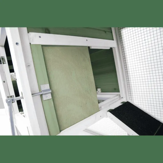 YES4PETS Green Large Chicken Coop Rabbit Hutch Ferret Cat Cage Hen Chook Cat Kitten House image: 3