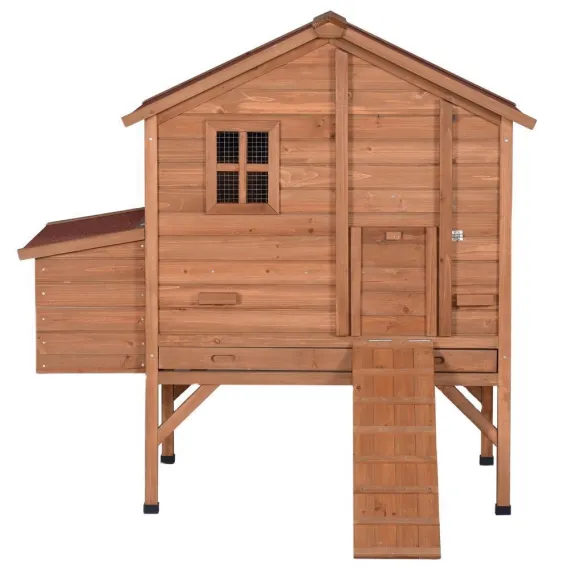 YES4PETS XL Chicken Coop Rabbit Hutch Cage Hen Chook House image: 3