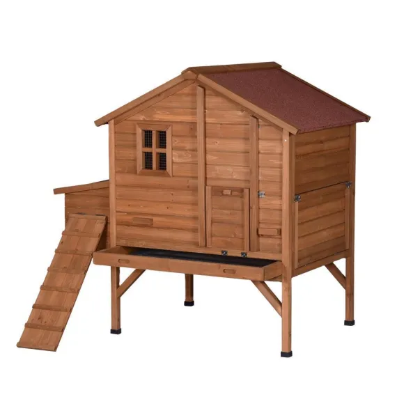 YES4PETS XL Chicken Coop Rabbit Hutch Cage Hen Chook House image: 4