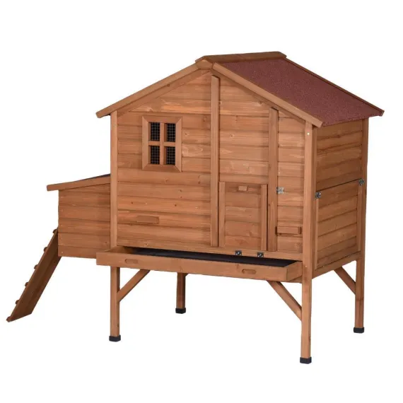 YES4PETS XL Chicken Coop Rabbit Hutch Cage Hen Chook House image: 5