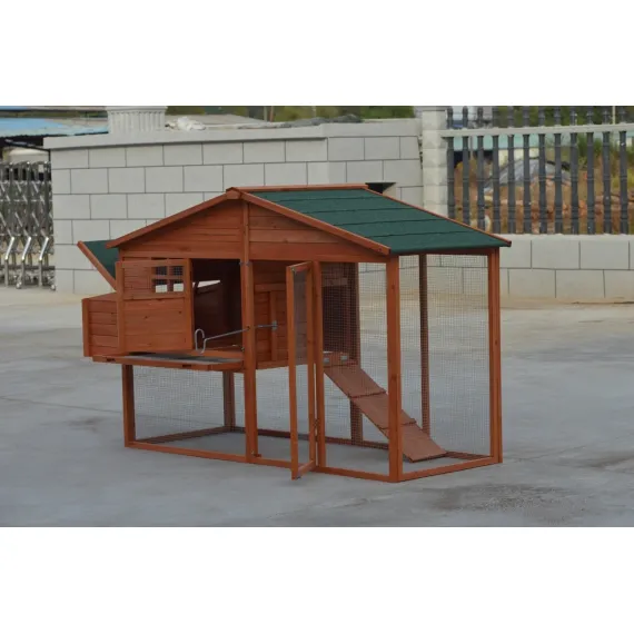 YES4PETS XL Chicken Coop Rabbit Guinea Pig Hutch Ferret Hen House image: 5