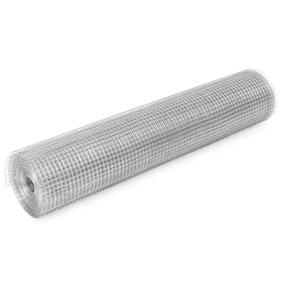 YES4PETS 1 x 50M Galvanised Wire Mesh Garden Pet Chicken Coop Fencing Bird Netting Mesh image: 1