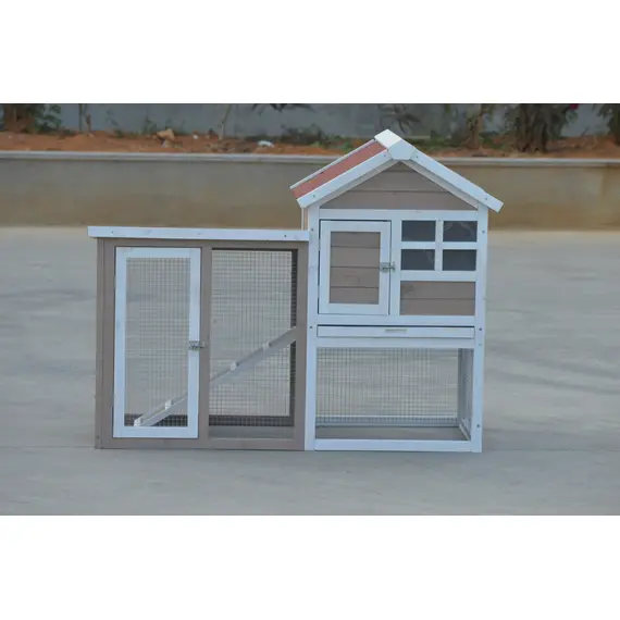 YES4PETS Rabbit Hutch Small  Ferret Guinea Pig Cage Hen Chook Cat Kitten House