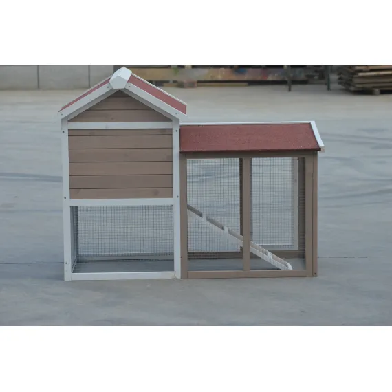 YES4PETS Rabbit Hutch Small  Ferret Guinea Pig Cage Hen Chook Cat Kitten House image: 2