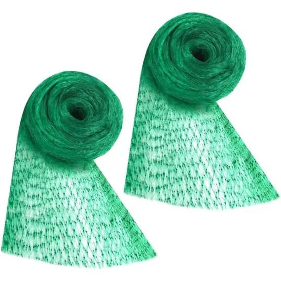 Chicken Netting, 2 Pieces Anti Bird Netting, 4M X 10M Bird Netting, Fruit Tree Netting, Protective Netting, Protect