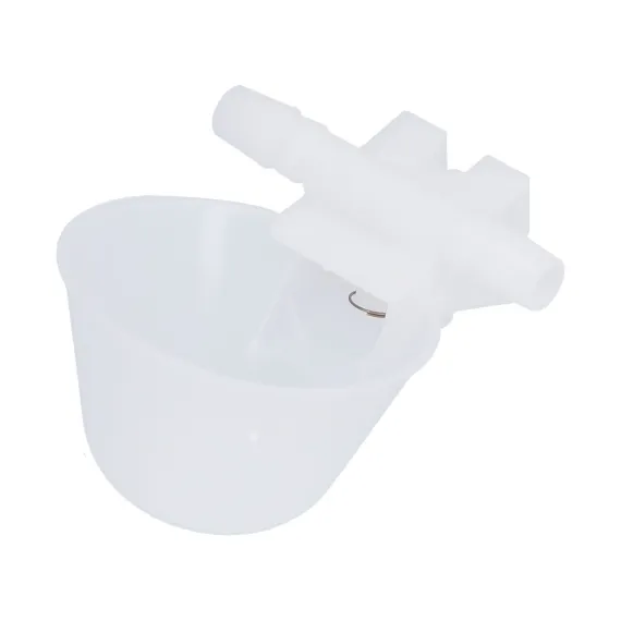 25PCS Chicken Water Bowl Hanging Drinking Bowl Automatic Poultry Drinking Cup Farming Supplies image: 2