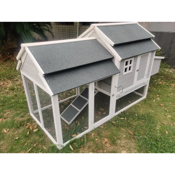 YES4PETS 230 CM XL Chicken Coop, Rabbit Hutch, Guinea Pig Cage and Ferret House