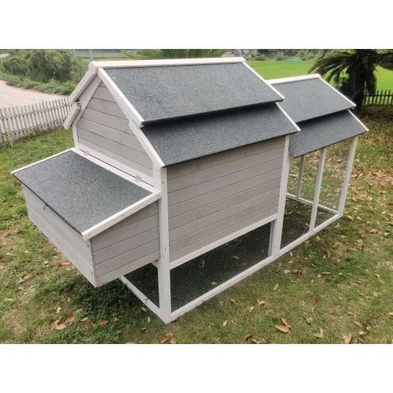 YES4PETS 230 CM XL Chicken Coop, Rabbit Hutch, Guinea Pig Cage and Ferret House
