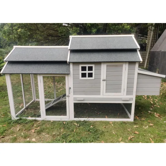 YES4PETS 230 CM XL Chicken Coop, Rabbit Hutch, Guinea Pig Cage and Ferret House