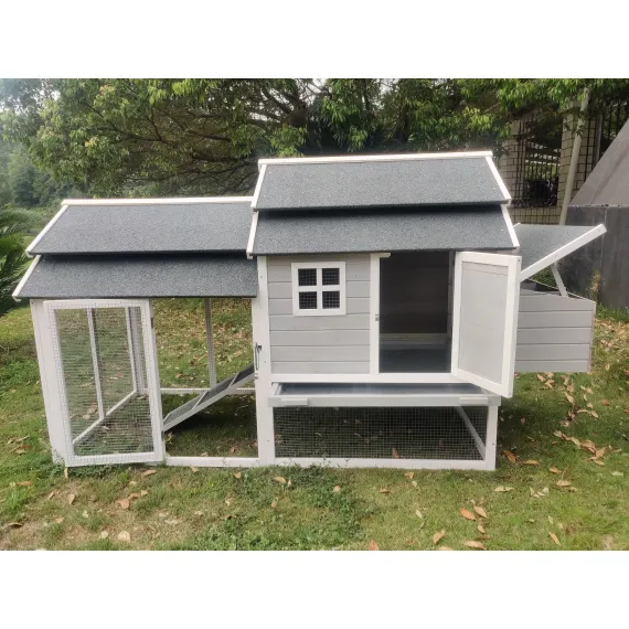 YES4PETS 230 CM XL Chicken Coop, Rabbit Hutch, Guinea Pig Cage and Ferret House