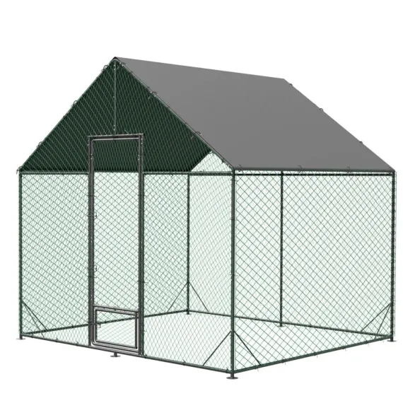 Large Chicken Coop Hen House Cage Enclosure 276 x 207 x 300cm