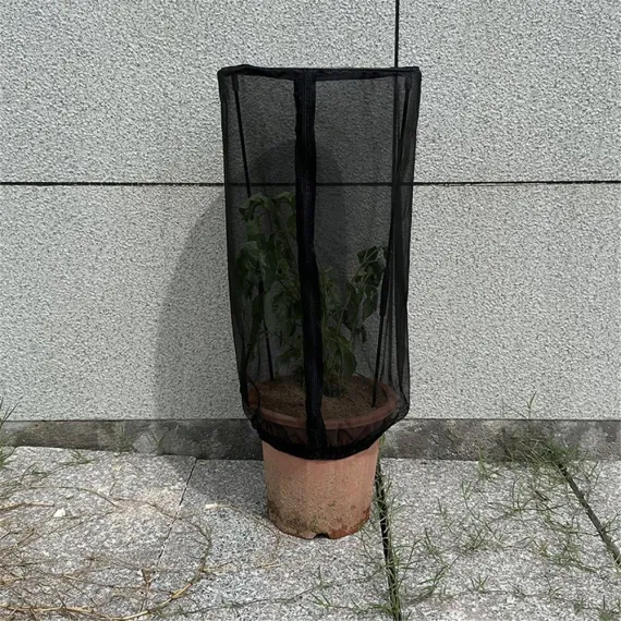 2-Piece Fruit Tree Netting 25 x 50 cm with Zipper, Mesh Cover Only