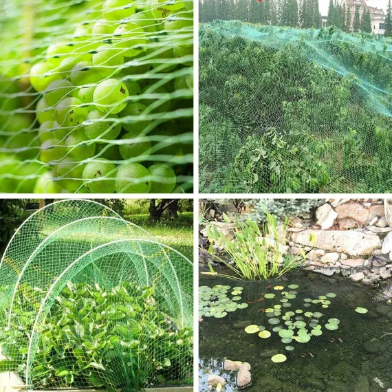 Bird Netting Garden Pest Barrier 13 x 19.8ft Green