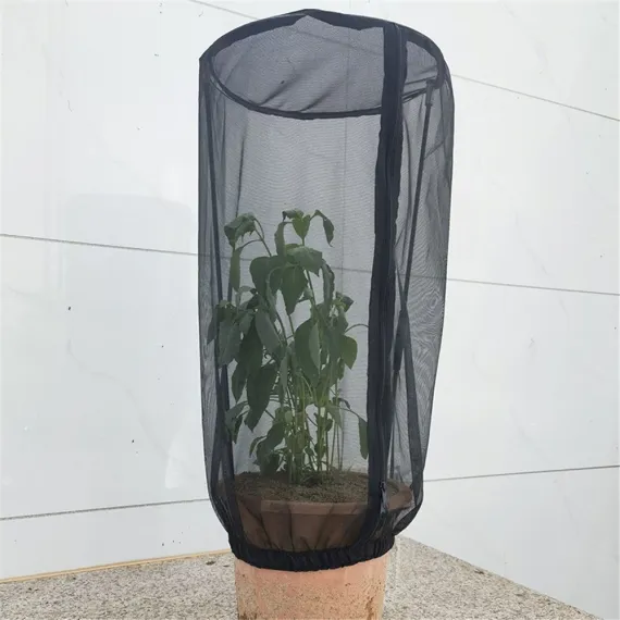 2-Piece Fruit Tree Netting 25 x 50 cm with Zipper, Mesh Cover Only