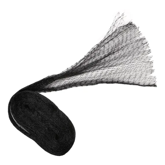 4 x 5m Black Nylon Anti-Bird Netting with 50 Cable Ties
