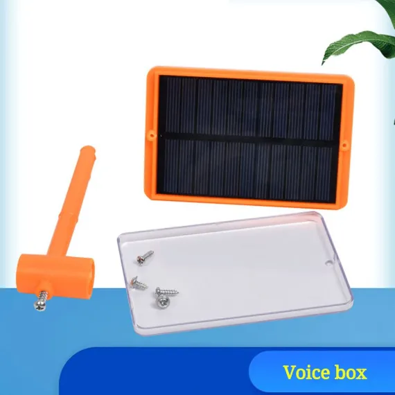Smart Ultrasonic Bird Repeller Solar Powered Automatic Device