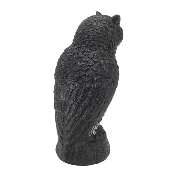 Owl Bird Deterrent Garden Plastic Red-Eyes Owl, Wear-Resistant