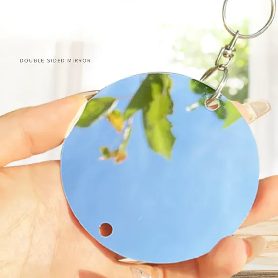 8 PCS Reflector Mirror Bird Scare Device, Owl Hanging