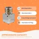 30cm Bird Feather Plucker Machine - Electric Automatic Quail Pigeon Defeathering image: 2