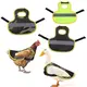 4 Pcs Camouflage Green High Visibility Chicken & Duck Safety Vest - Reflective Poultry Jacket image: 1