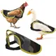 4 Pcs Camouflage Green High Visibility Chicken & Duck Safety Vest - Reflective Poultry Jacket image: 7