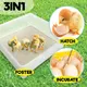 Rooster Farms Electric 112 Egg Incubator + Accessories for Chicken Quail Duck image: 9