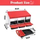 VaKa Chicken Hen Coop Hutch 3 Hole Inside Outside Roll Away Lay Egg Nesting Box image: 3
