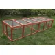 YES4PETS 290 cm XL Chicken Coop Run Guinea Pig Cage Villa Extension Rabbit Hutch Cat Kitten House Pen