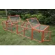 YES4PETS 290 cm XL Chicken Coop Run Guinea Pig Cage Villa Extension Rabbit Hutch Cat Kitten House Pen image: 1