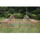 YES4PETS 290 cm XL Chicken Coop Run Guinea Pig Cage Villa Extension Rabbit Hutch Cat Kitten House Pen image: 2