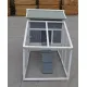 YES4PETS Large Chicken Coop Rabbit Guinea Pig Hutch Ferret House Chook Hen House Run image: 3