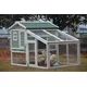 YES4PETS Green Large Chicken Coop Rabbit Hutch Ferret Guinea Pig Cage Hen Chook Cat Kitten House image: 6
