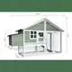 YES4PETS Green Large Chicken Coop Rabbit Hutch Ferret Cat Cage Hen Chook Cat Kitten House image: 1