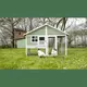 YES4PETS Green Large Chicken Coop Rabbit Hutch Ferret Cat Cage Hen Chook Cat Kitten House image: 2