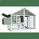 YES4PETS Green Large Chicken Coop Rabbit Hutch Ferret Cat Cage Hen Chook Cat Kitten House image: 5