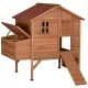 YES4PETS XL Chicken Coop Rabbit Hutch Cage Hen Chook House image: 2