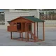 YES4PETS XL Chicken Coop Rabbit Guinea Pig Hutch Ferret Hen House image: 5
