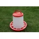 YES4PETS Farm Poultry Bird Chicken Water Drinker 3 L & 3 kg Food Grain Seed Feeder Set image: 1