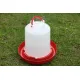 YES4PETS Farm Poultry Bird Chicken Water Drinker 3 L & 3 kg Food Grain Seed Feeder Set image: 2